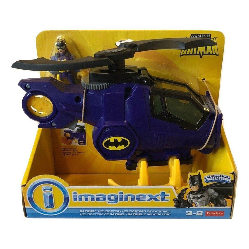 imaginext batman helicopter