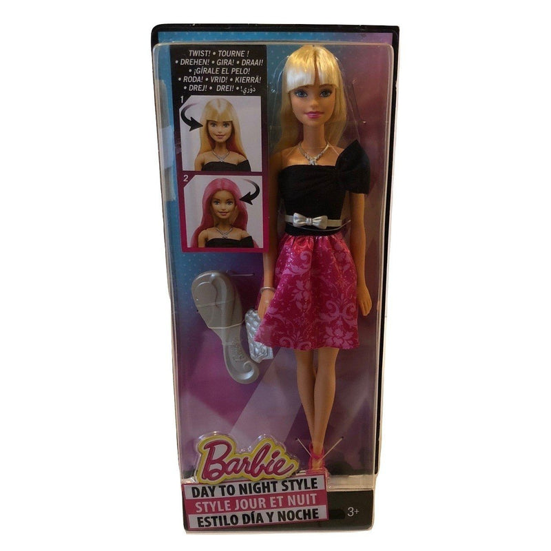 barbie day to night style doll