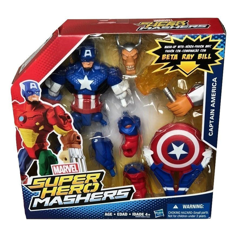 super hero mashers captain america