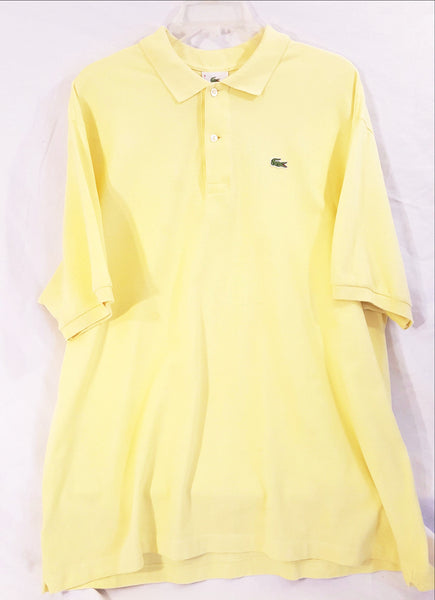 Lemon Yellow Lacoste Polo Shirt 