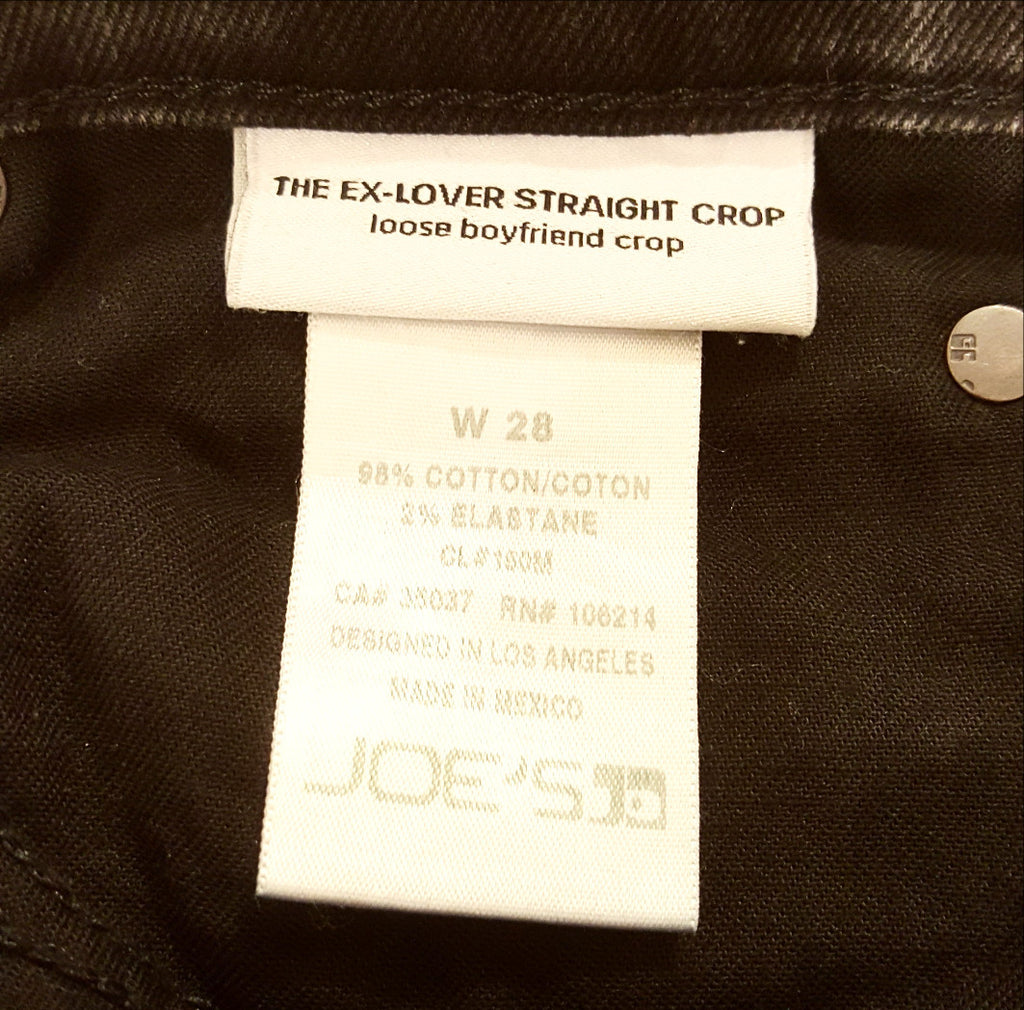 JOE'S Jeans The Exlover Ninette Straight Loose Boyfriend Crop ...