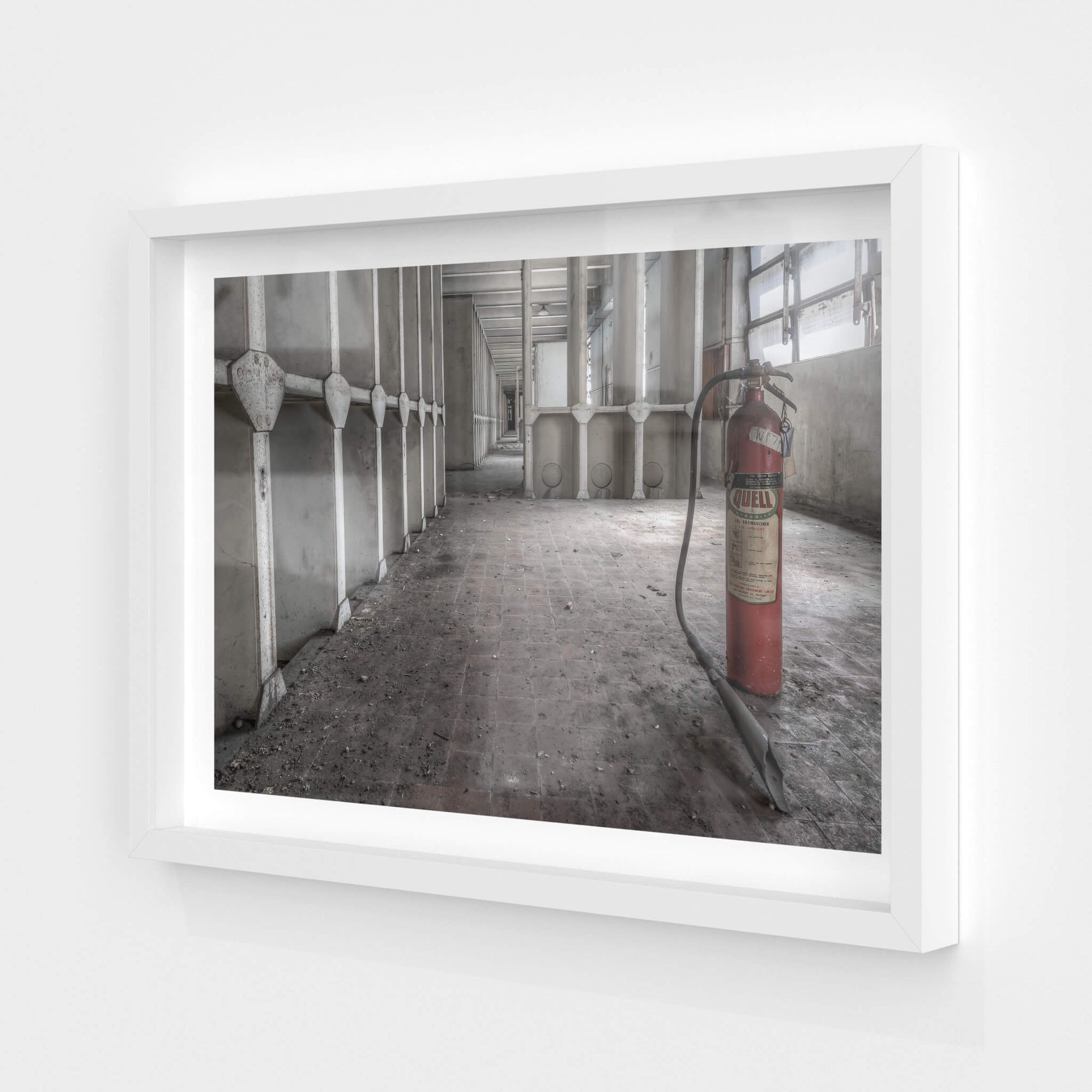 Fire Extinguisher | White Bay Power Station Fine Art Print - Lost Collective Shop