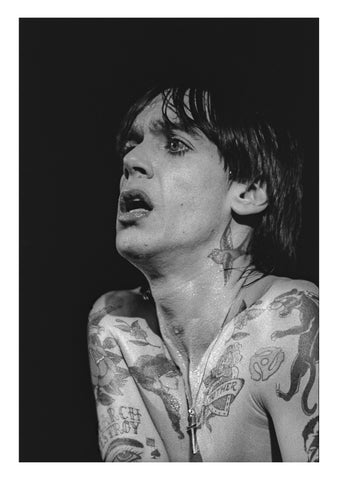 Iggy Pop, 1977. By Allan Tannenbaum and Cheyenne Randall. LA MAISON REBELLE