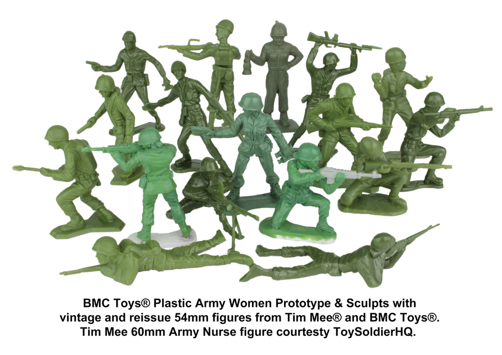 BMC Toys: Plastic Army Women 