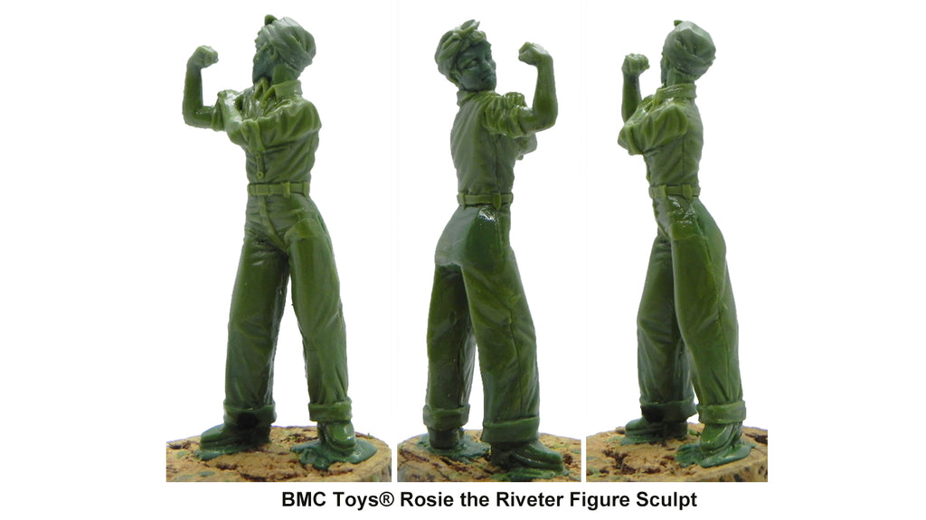 BMC Toys® Rosie the Riveter Figure Sculpt