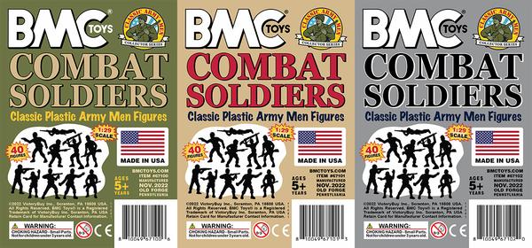 BMC Toys Classic Army Men Lido Soldier Insert Art