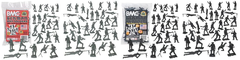 BMC Toys MPC WW2 German Soldier Figures