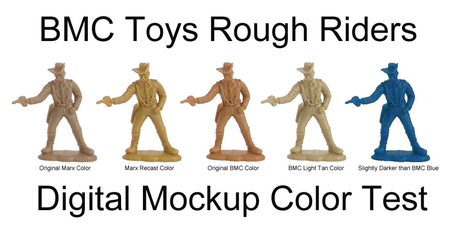 BMC Toys Rough Riders Color Test