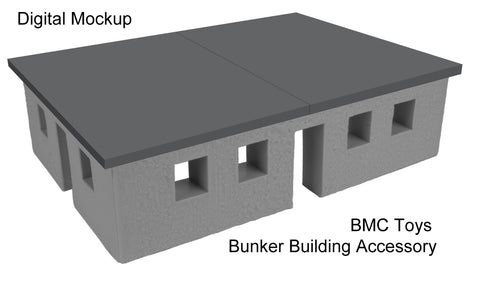 BMC Toys Bunker Building Flat Roof Concept