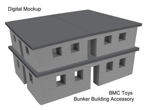 BMC Toys 2 Story Bunker Building Concept