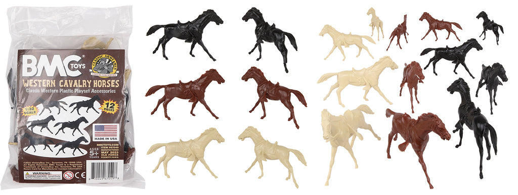 BMC Toys Louis Marx & Co Cavalry Horses