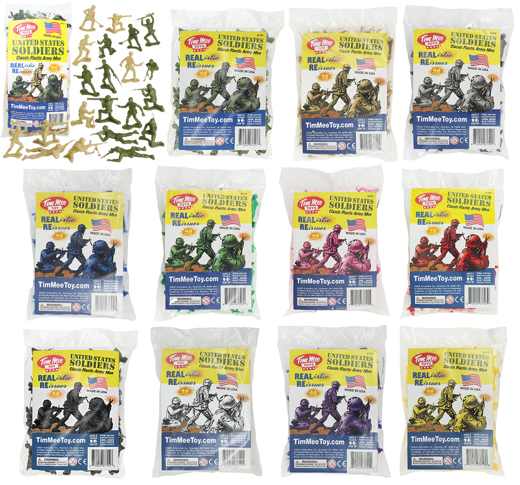 Tim Mee Toy Army Men Colors November 2022 