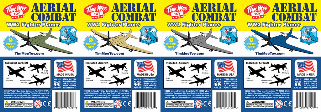 Tim Mee Toy WW2 Fighter Planes