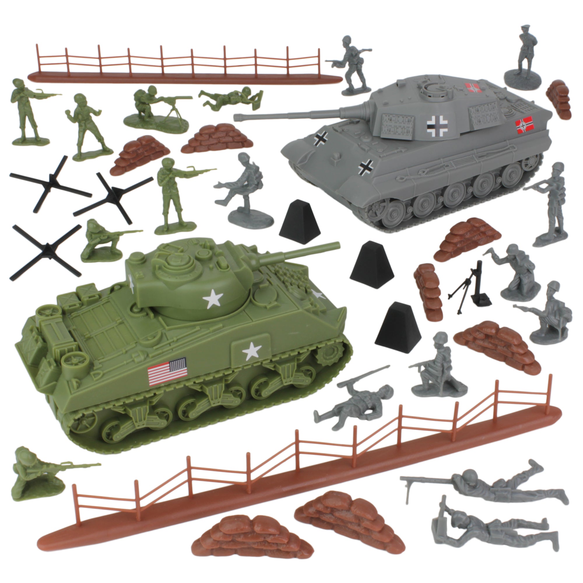 plastic army men tanks