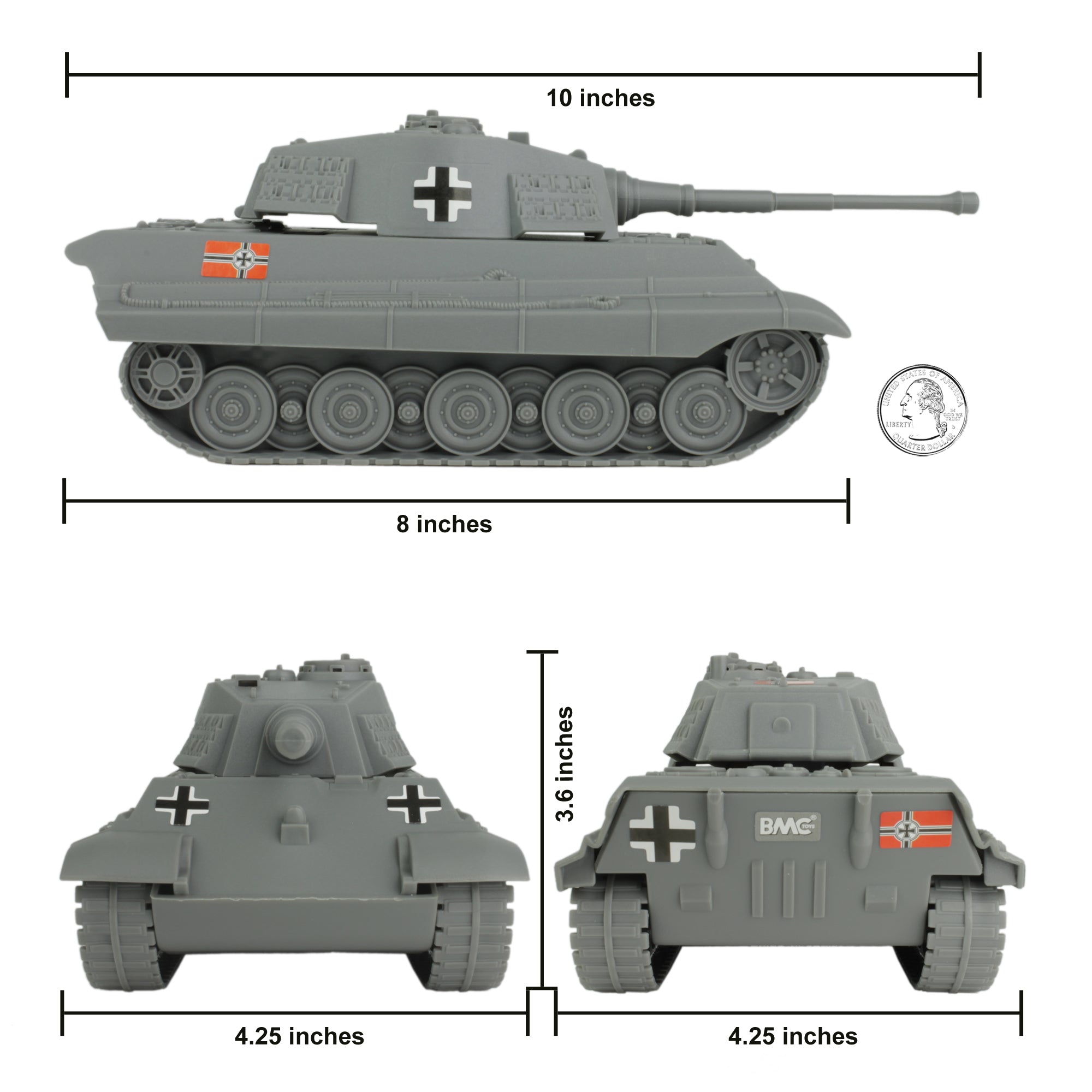 tiger 2 tank toy