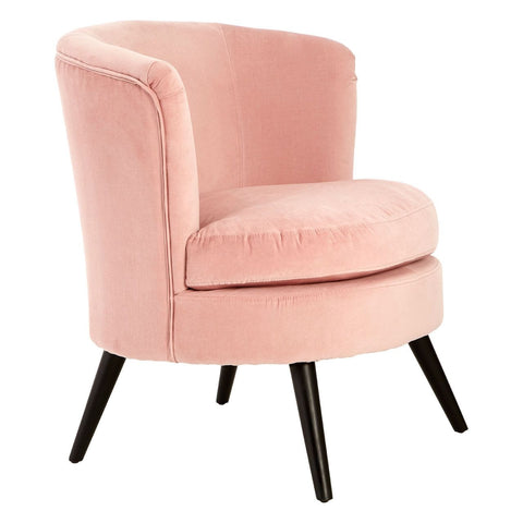 plush round chair