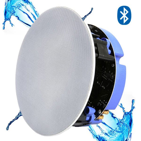 Lithe Audio 6 5 Ip44 Waterproof Wireless Bluetooth Ceiling Speaker Bathroom Single Master