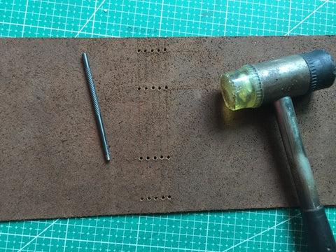 tutorial - make a leather journal 4
