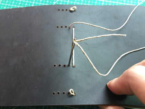 tutorial - make a leather journal 26