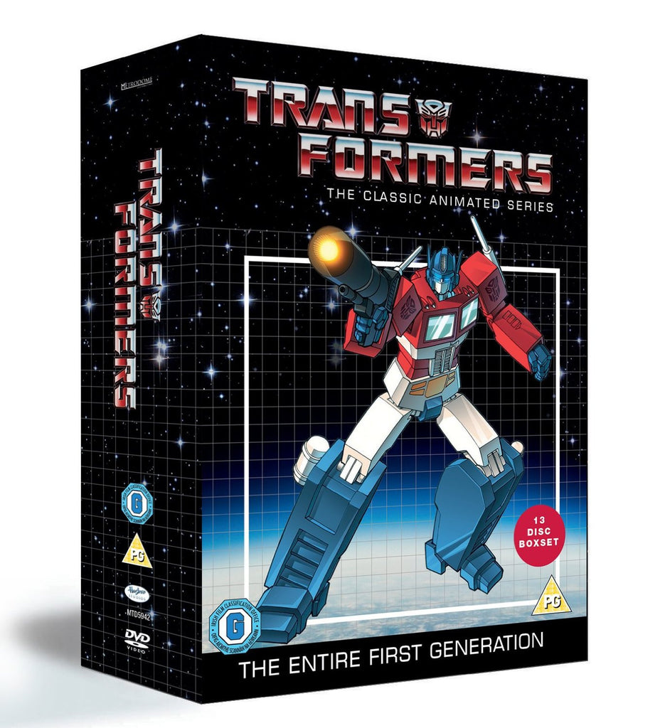 Transformers Classic Animated Collection 13 Discs [dvd