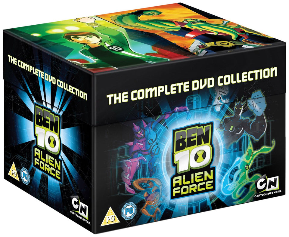 Ben 10 Alien Force The Complete Collection Dvd The Boxset Shop