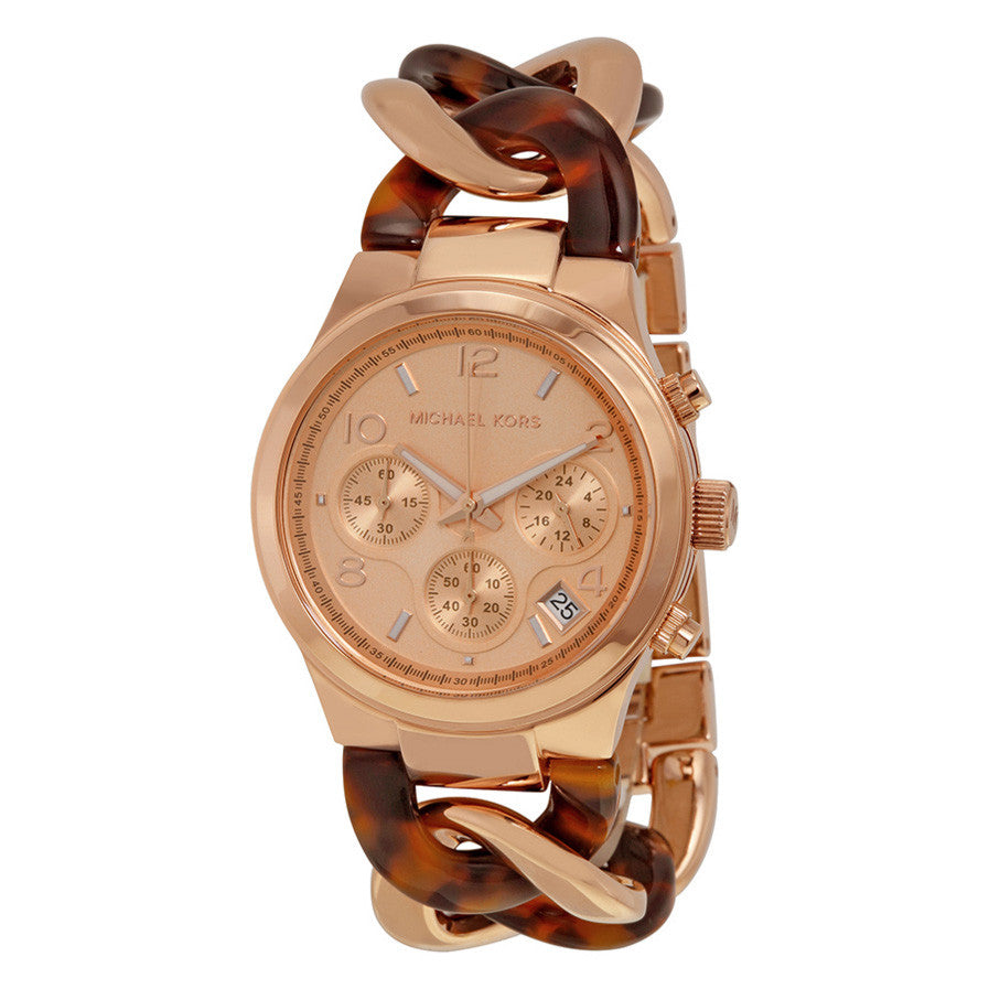 michael kors twist chain watch