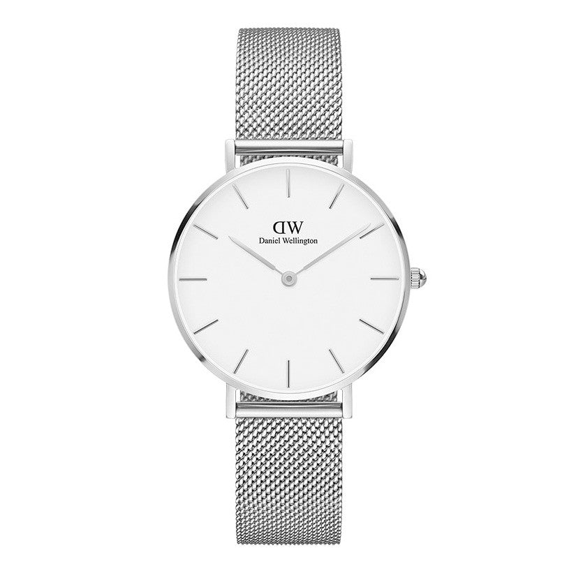 Daniel Wellington DW00100164 Classic Petite Sterling Silver Stainless Steel Ladies Watch - 32° Watches