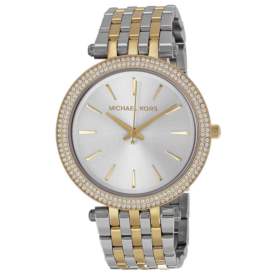 darci silver tone michael kors