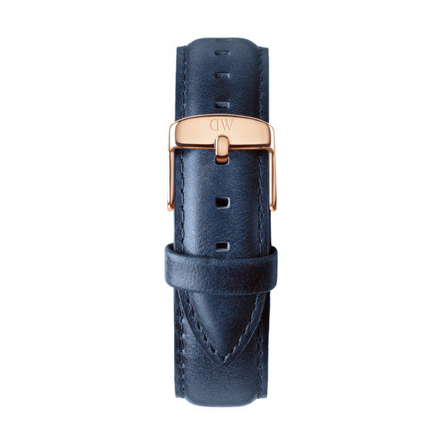 Daniel Wellington DW00100121 Classic Somerset Rose Gold Blue Leather Watch - 32° Watches