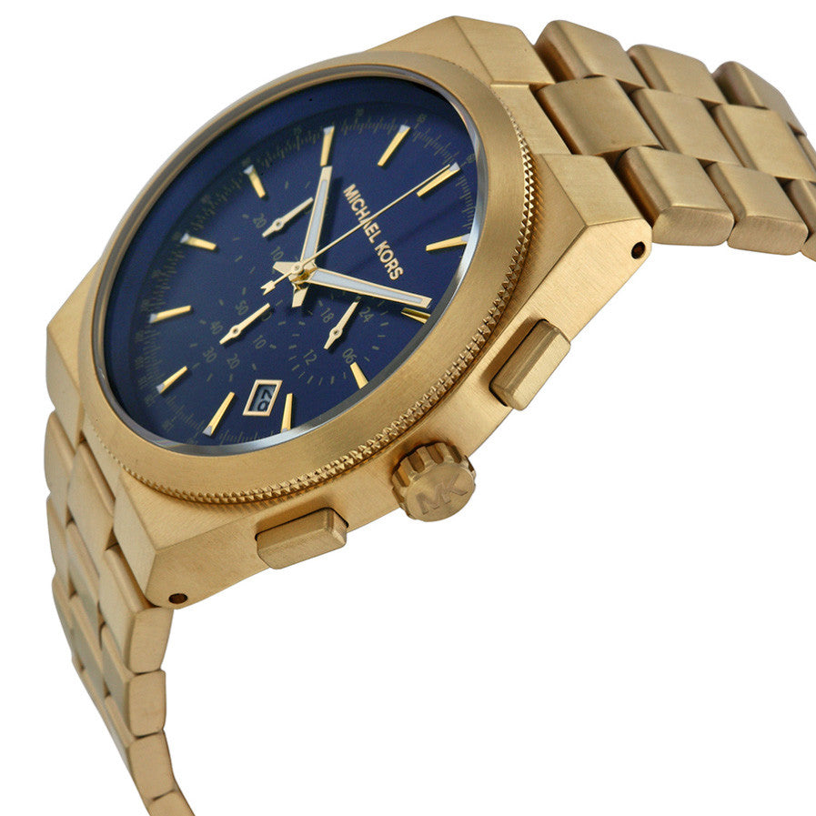 blue face michael kors watch