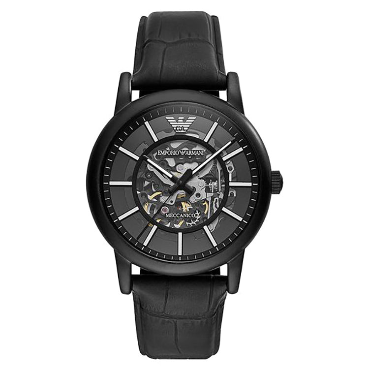 emporio armani meccanico automatic mens watch