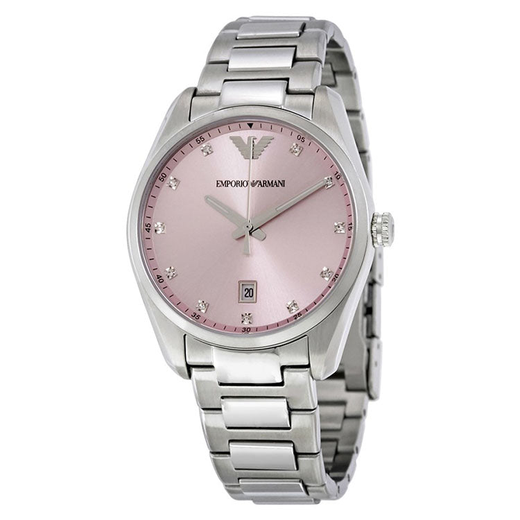 emporio armani pink watch