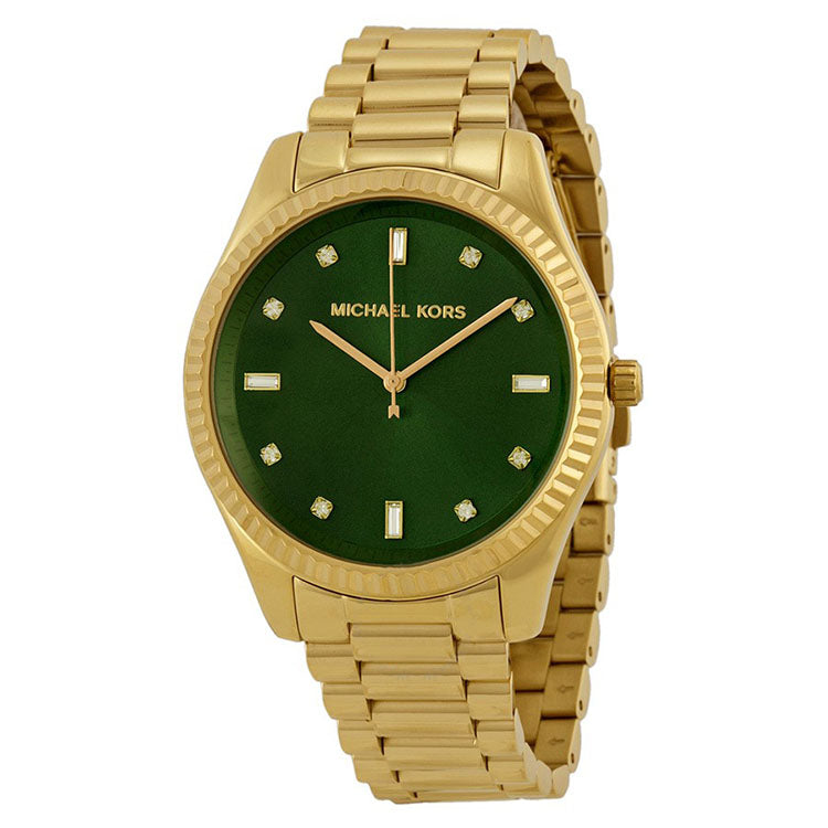 michael kors green dial watch