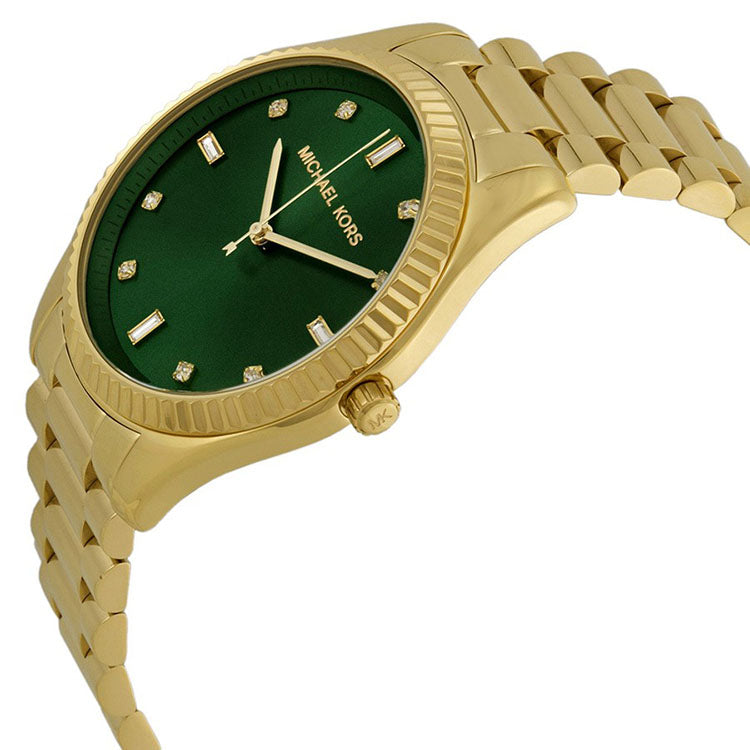 Michael Kors MK3226 Blake Emerald Green Dial Gold-tone Ladies Watch - 32°  Watches