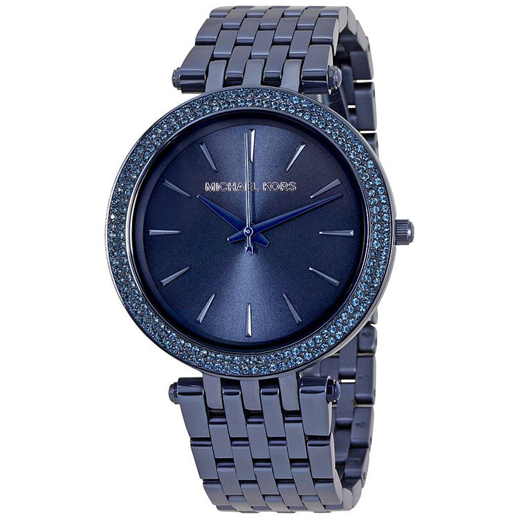 michael kors ladies blue watch