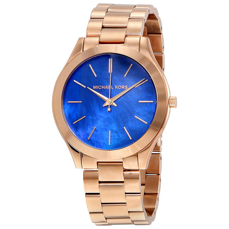 Michael Kors MK3494 Slim Runway Quartz Rose Gold-tone Stainless Steel  Laides Watch - 32° Watches