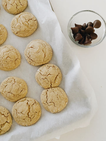 Spent Grain Flour Peanut Butter Kiss Cookies