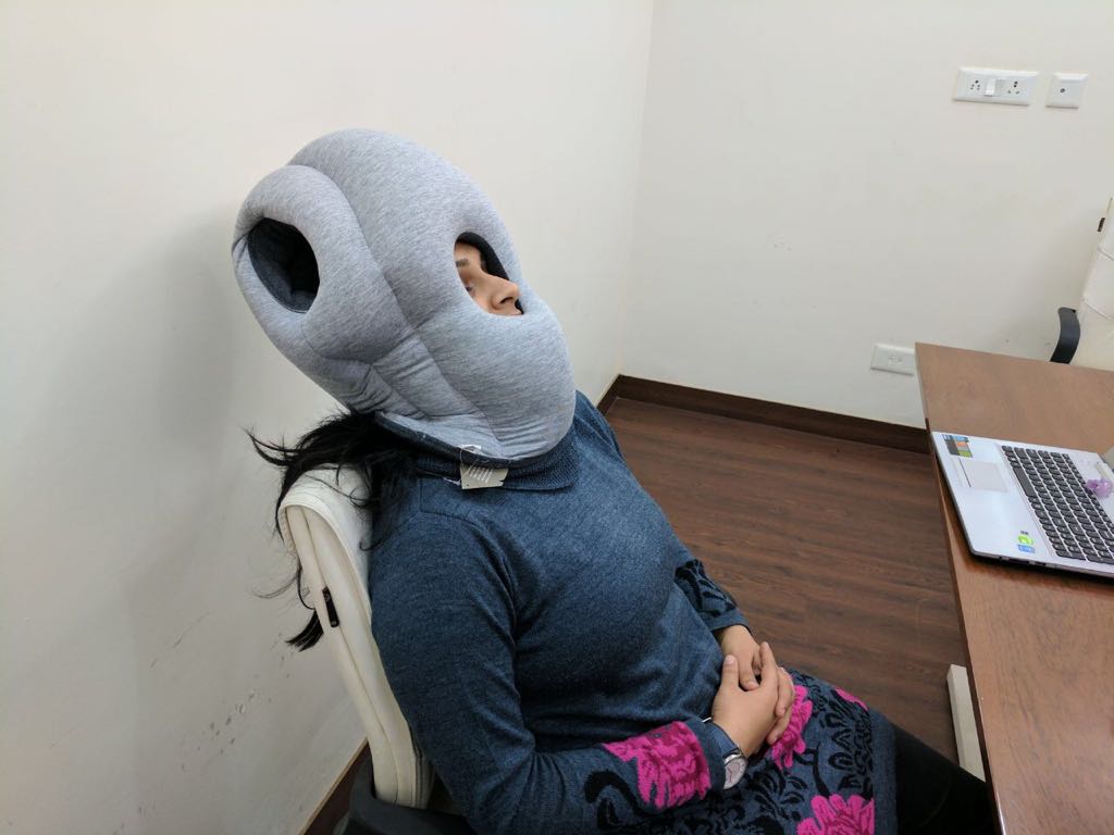 Buy Ostrich Pillow For Travel Sleep Online India Bigsmall In