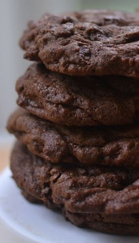 Triple Chocolate Cookies