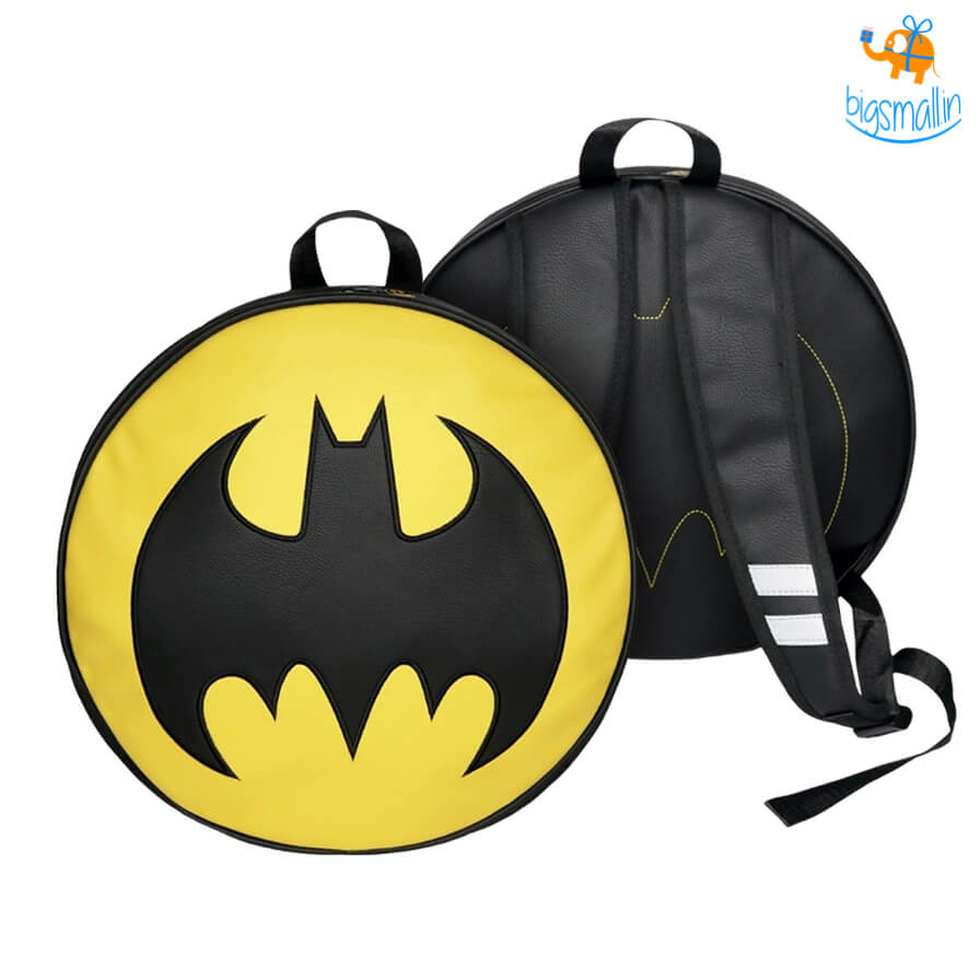 Buy Batman Logo Round Backpack Online In India– 