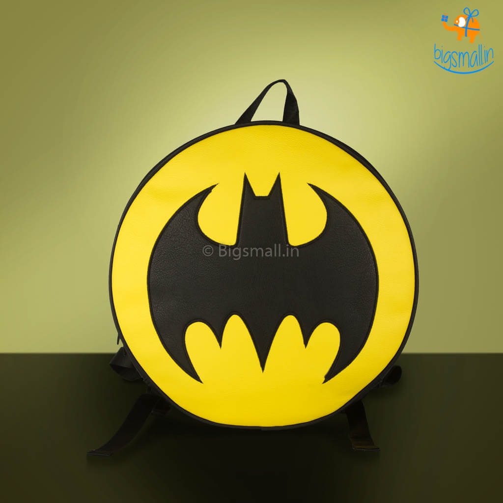 Buy Batman Logo Round Backpack Online In India– 