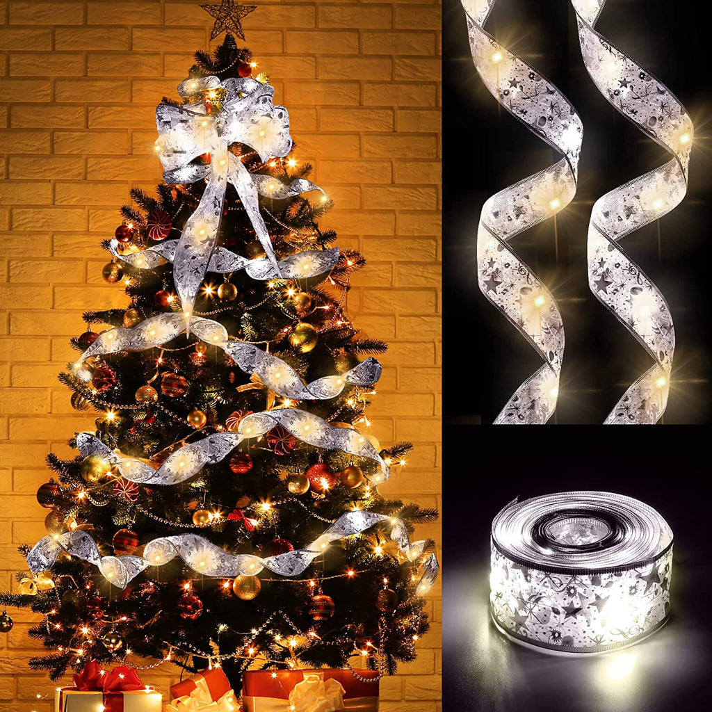 Christmas Ribbon LED Lights– Bigsmall.in