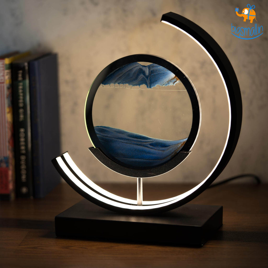 Beheer Renaissance ontmoeten Buy Luna Sandscape LED Lamp Online In India– Bigsmall.in