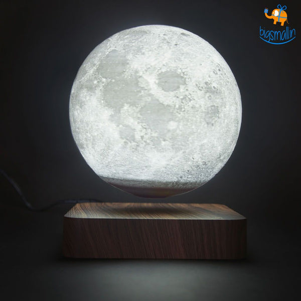 Levitating Moon Lamp - bigsmall.in