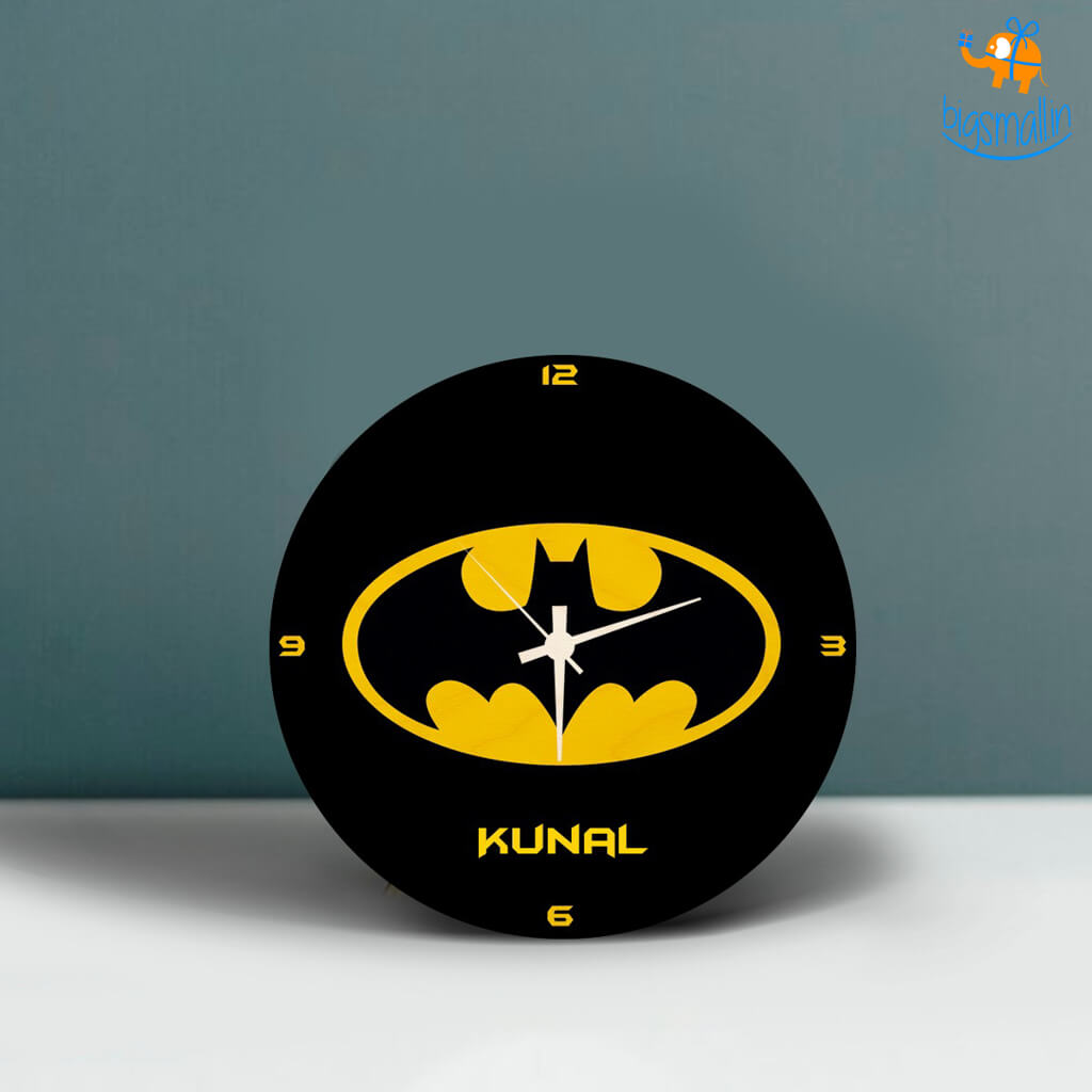 Personalized Batman Table Clock | COD Not Available– 