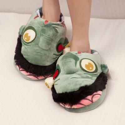 kids zombie slippers