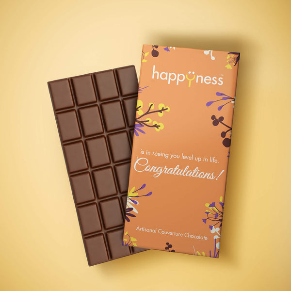 Congratulations Handmade Chocolate Bar