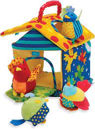 soft indoor birdhouse for toddlers