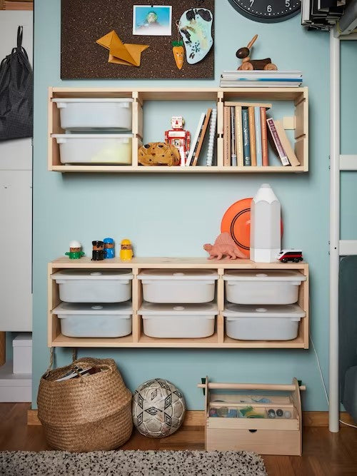 IKEA wall storage for kids