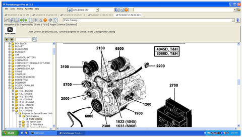 John Deere 630 Disk Parts Manual